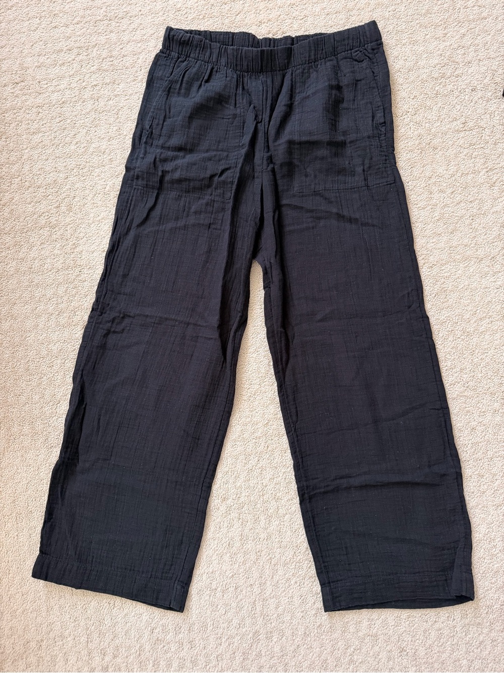GAP Women's Gauze Wide Leg Pants